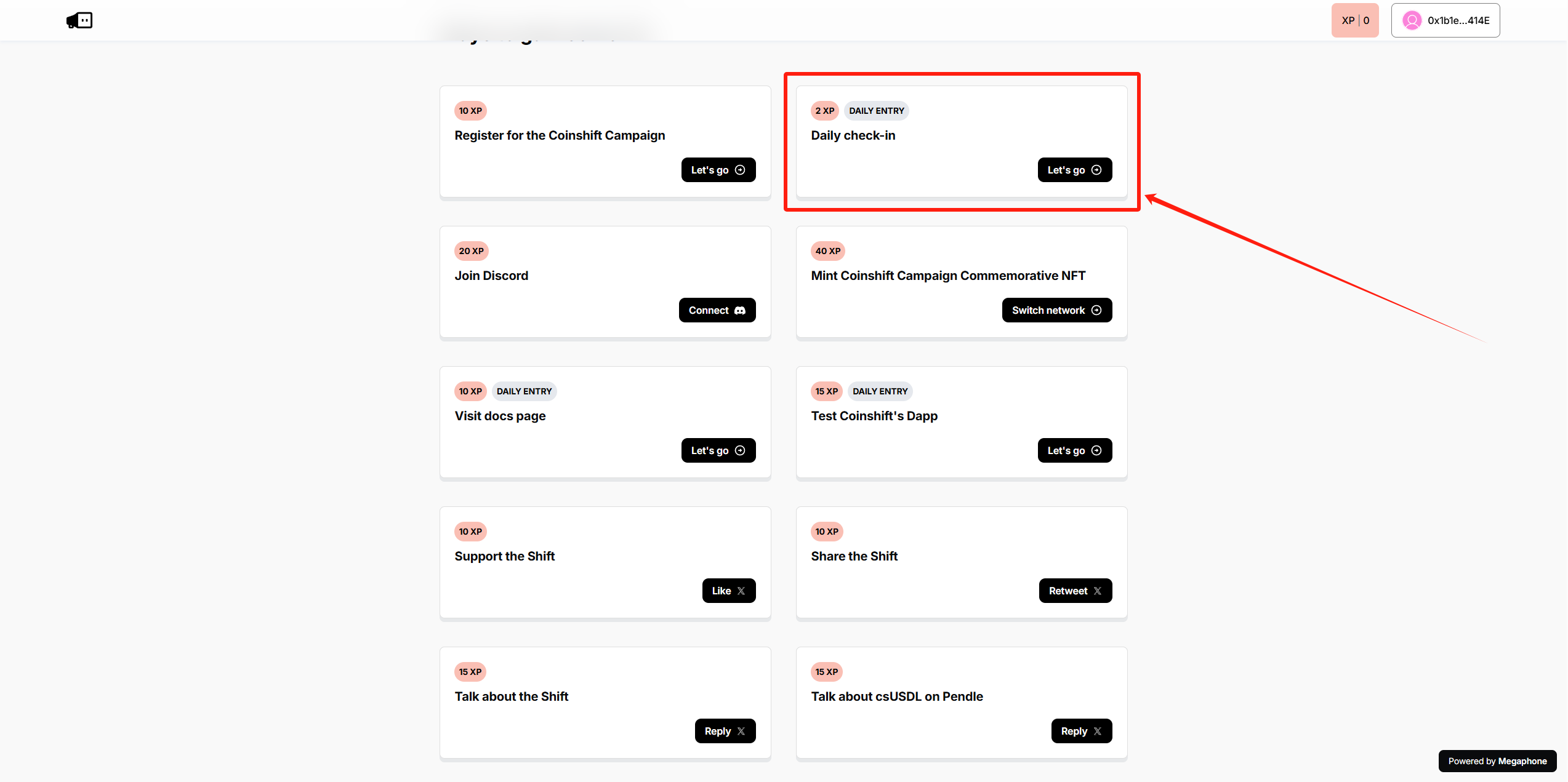 猴嘻空投工具 · ${Coinshift 每日签到}