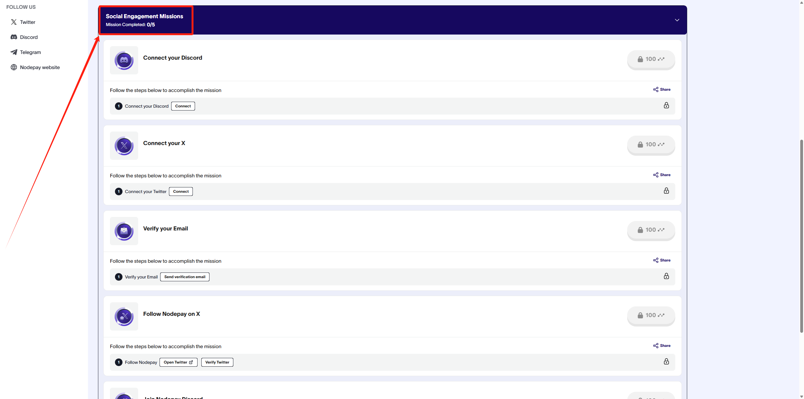 猴嘻自动撸空投 Nodepay · 社交