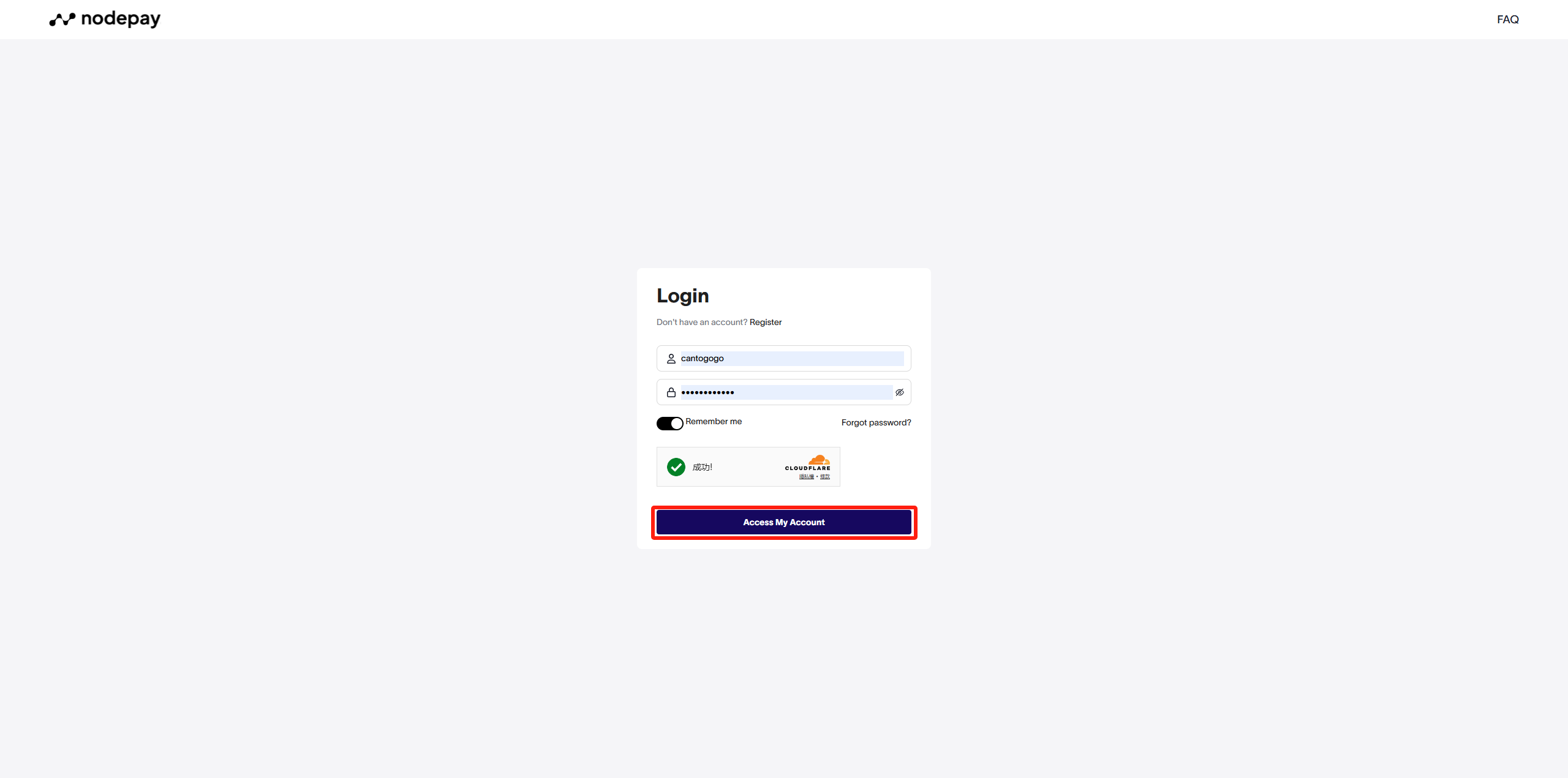 猴嘻自动撸空投 Nodepay · 登录