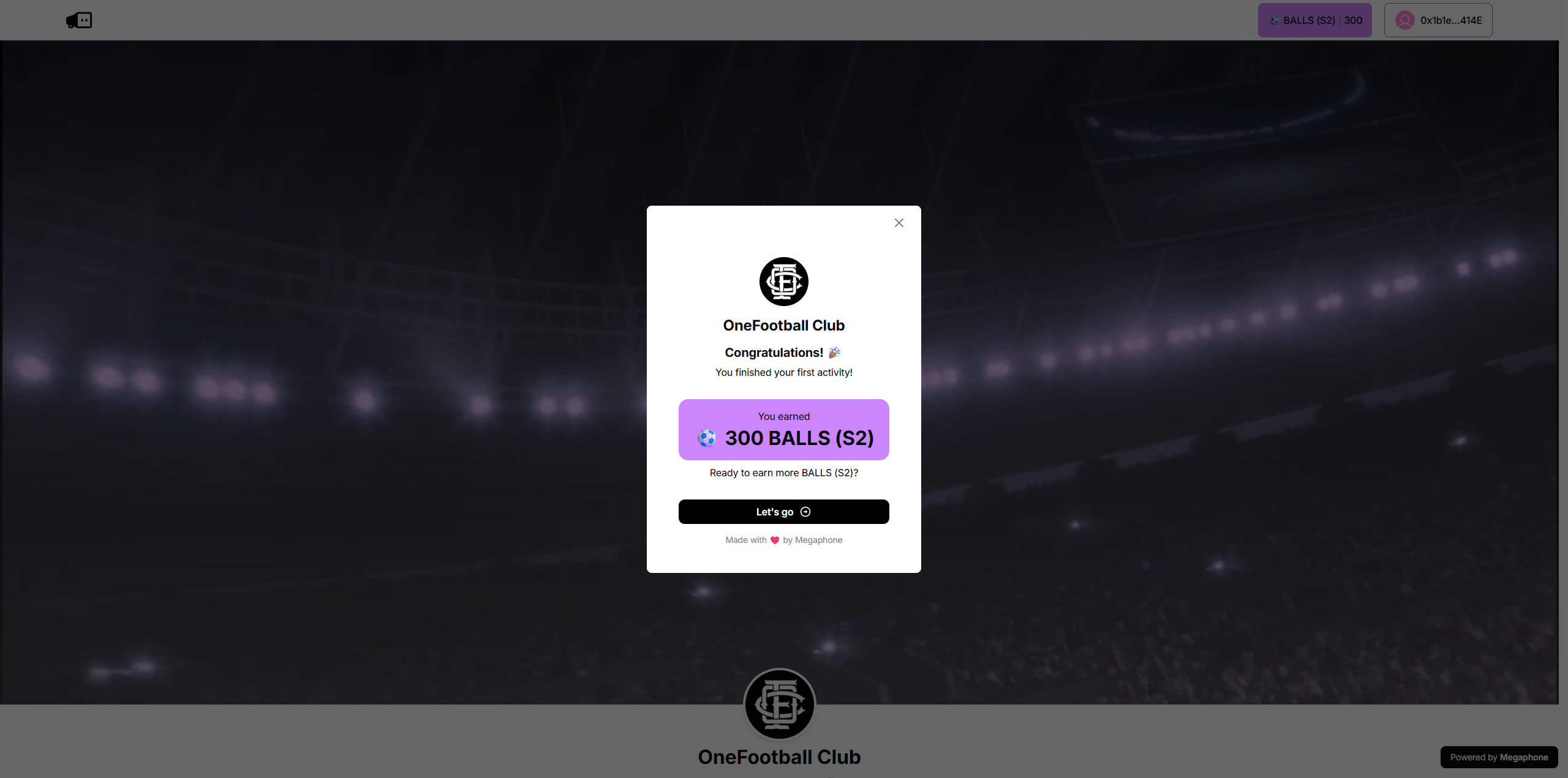 猴嘻自动撸空投 · OneFootball let's go